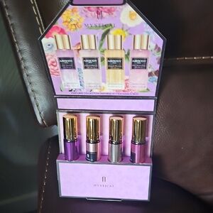 Mystic Purple and Silver Perfume Collection